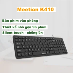 Bàn phím văn phòng chống ồn MeeTion K410